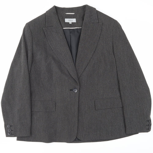 Marks and Spencer Women's Black Blazer Size 18