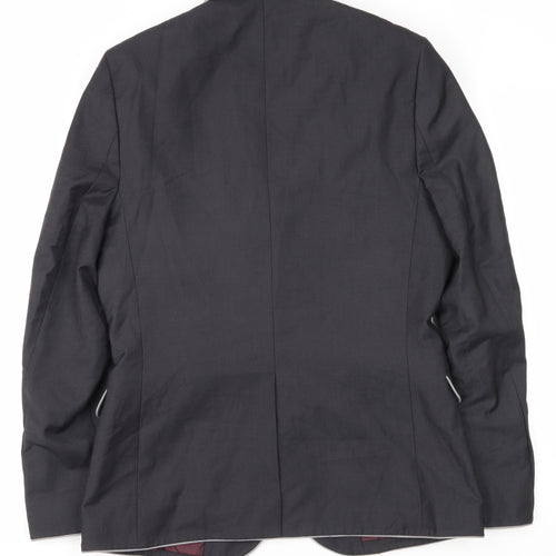 H&M Men's Black Blazer, Size 38R, Formal
