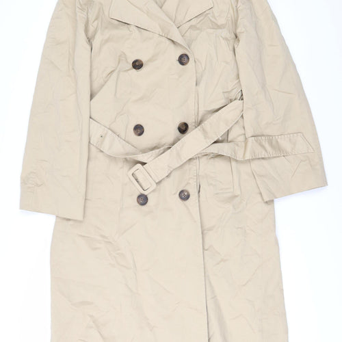 Marks and Spencer Women's Beige Trench Coat Size 12