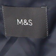 Marks and Spencer Men's Blue 44S Regular Fit Blazer