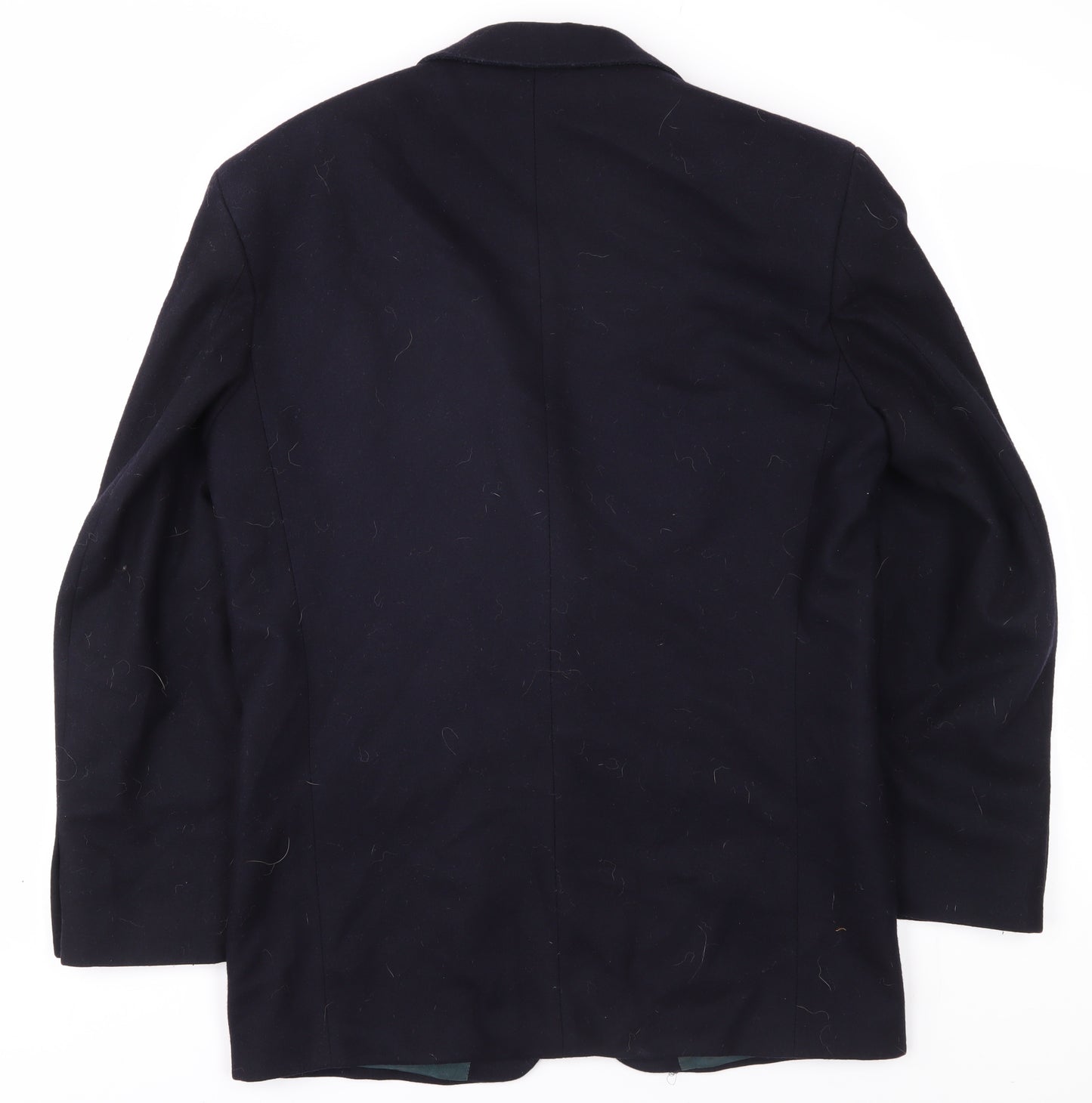 Next Men's Black Blazer S - Formal Wool Blend