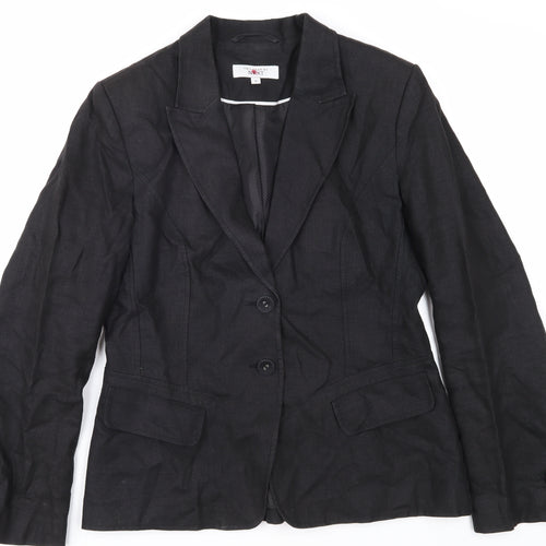 NEXT Women's Black Blazer Size 12 Tailored Business