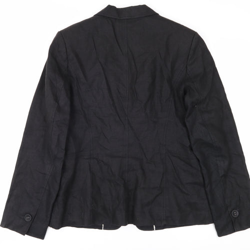 NEXT Women's Black Blazer Size 12 Tailored Business