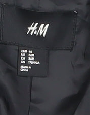 H&M Men's Black Blazer Size 36 Regular