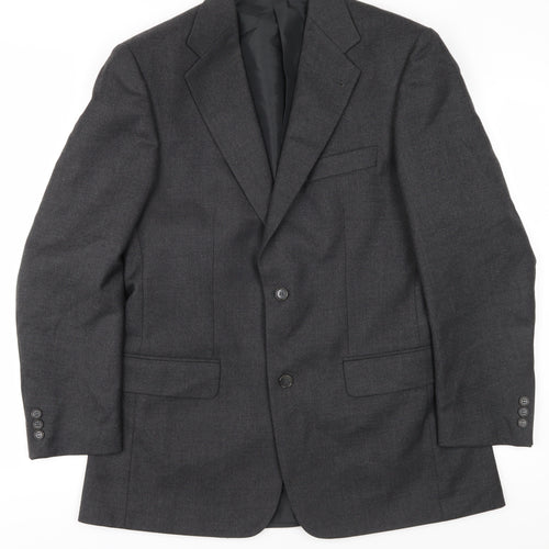 Westbrook Men's Grey Blazer, Regular Fit, Size 38R