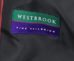 Westbrook Men's Grey Blazer, Regular Fit, Size 38R