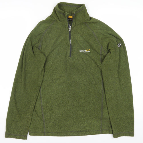 Regatta Men's Green Long Sleeve Pullover Size S