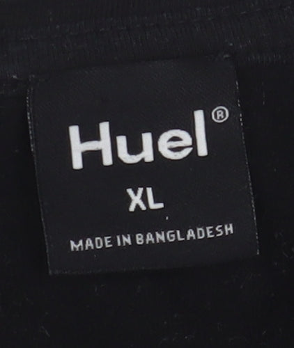 Huel Men's Black Logo T-Shirt XL Size