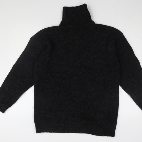 Alice Collins Women's Black Wool Pullover Jumper M