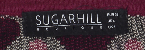 Sugarhill Boutique Women’s Red Heart Pullover Jumper