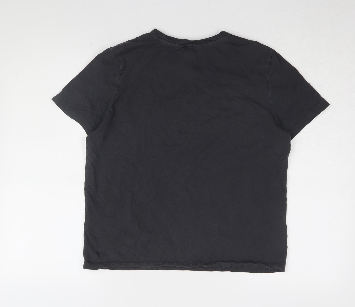 H&M Unisex Black Nirvana T-Shirt M Graphic Tee