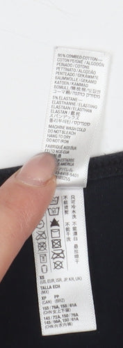 American Apparel Women's Black Bodysuit XS