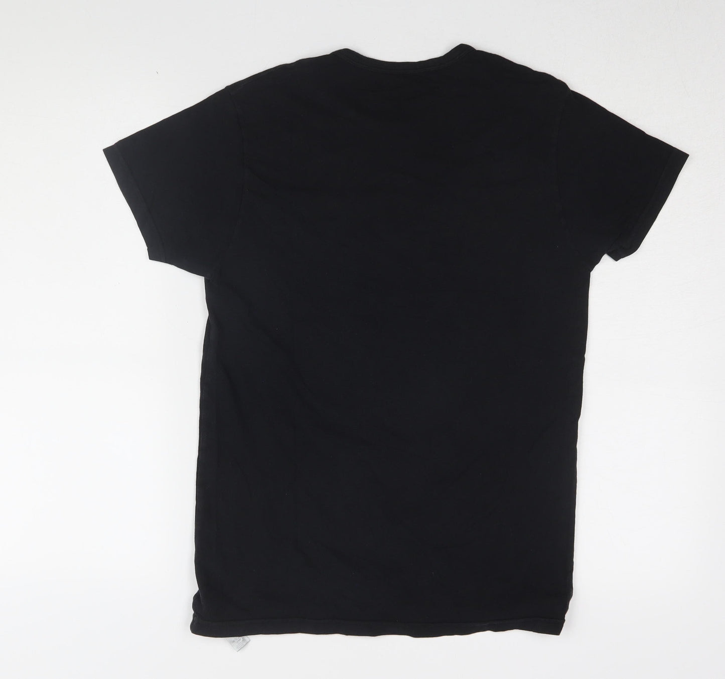 Emporio Armani Men's Black Medium Logo T-Shirt