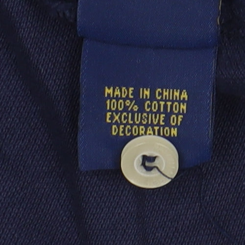 Polo Ralph Lauren Men's Blue Polo Shirt L