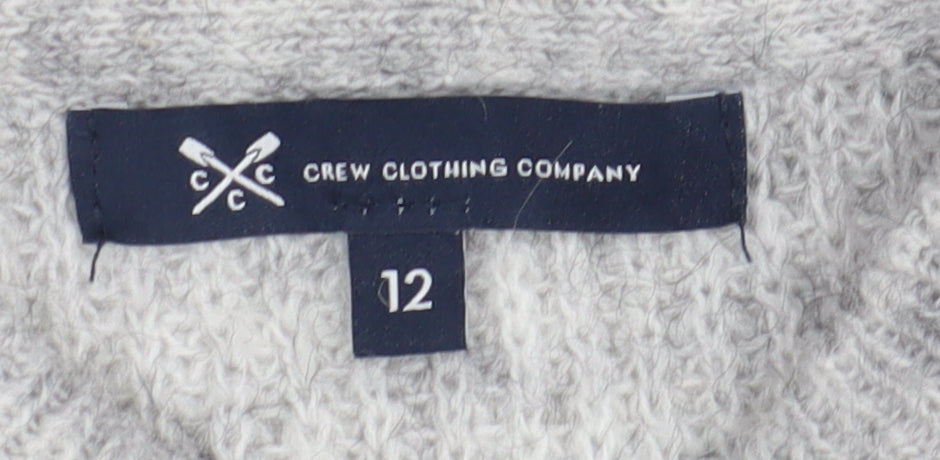 Crew Clothing Company Women's Grey Jumper Size 12