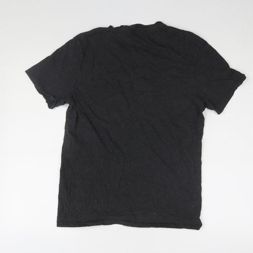 Levi's Men's Black Cotton Logo T-Shirt, Size S, Regular Fit