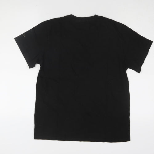 Paul Smith Men’s Black Cotton Sports T-Shirt Size S