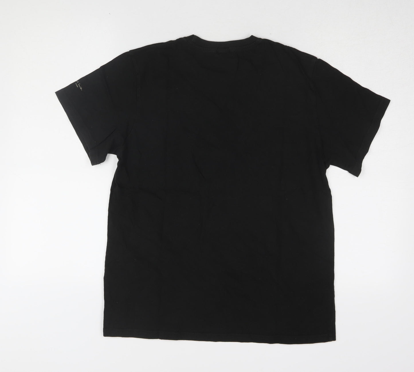 Paul Smith Men’s Black Cotton Sports T-Shirt Size S