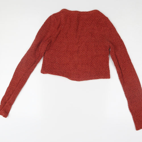 Hollister Women's Red XS Cardigan V-Neck Knit