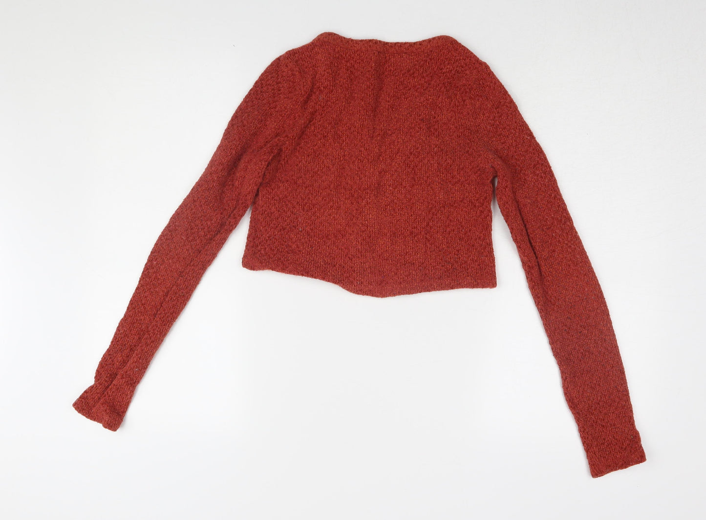 Hollister Women's Red XS Cardigan V-Neck Knit