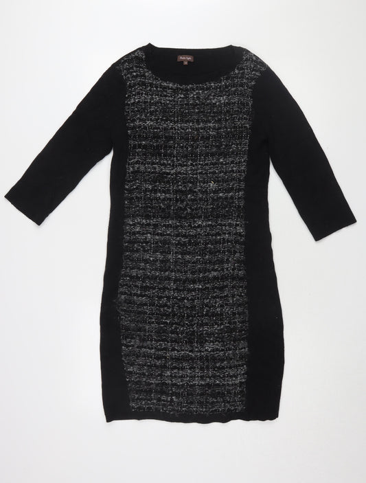 Phase Eight Women's Black Shift Dress Size 10