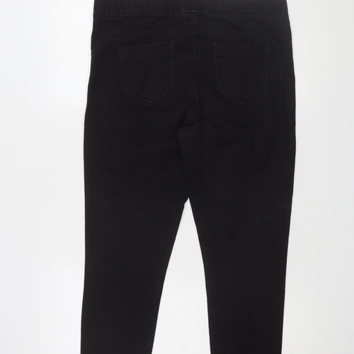 Denim Co. Women's Black Slim Jeggings Size 14