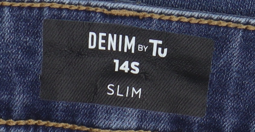 Tu Women's Slim Blue Jeans Size 14