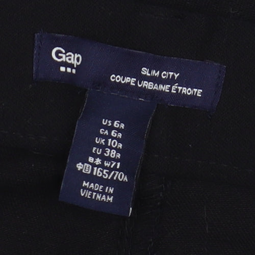 Gap Women's Black Slim Straight Jeans Size 10