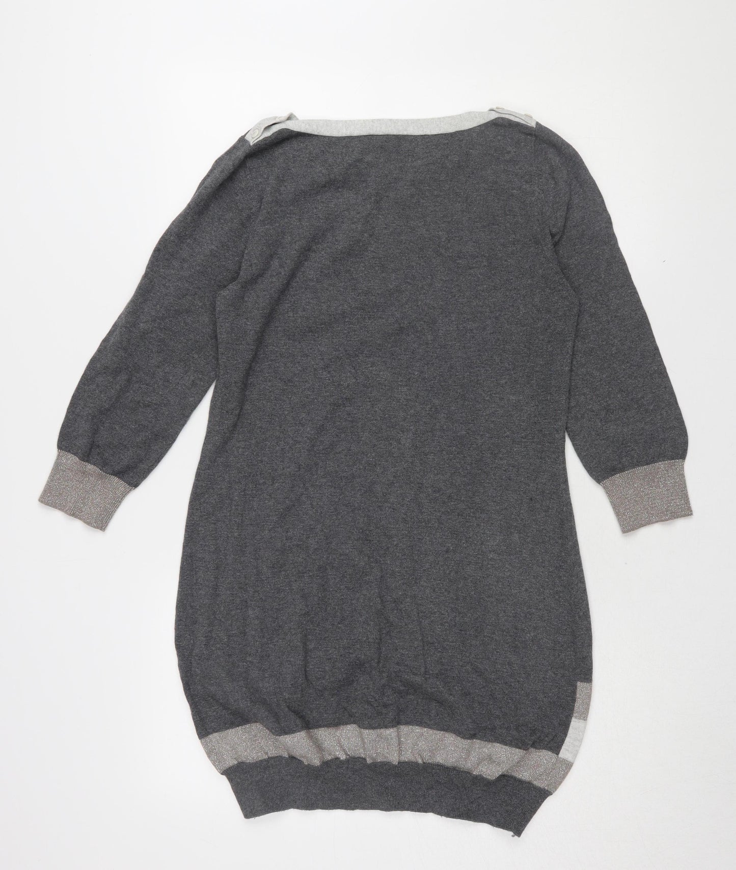 Next Women's Grey Jumper Dress Size 12