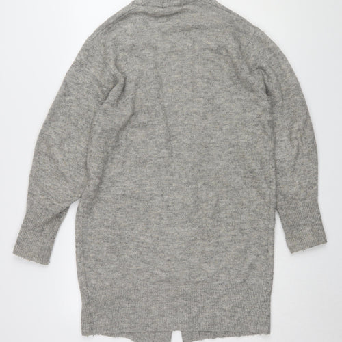 H&M Women's Grey XS Cardigan Long Sleeve Casual