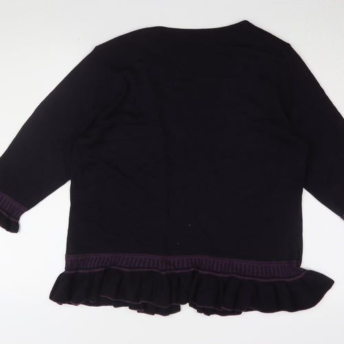 Per Una Women's Black Cardigan Size 20