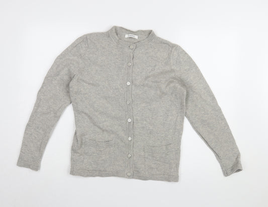 Marks and Spencer Grey Women's Cardigan Size 10