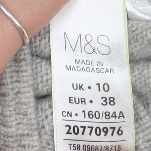 Marks and Spencer Grey Women's Cardigan Size 10