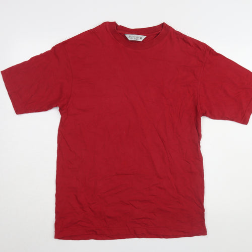 Berkertex Men's Red M Crew Neck T-Shirt