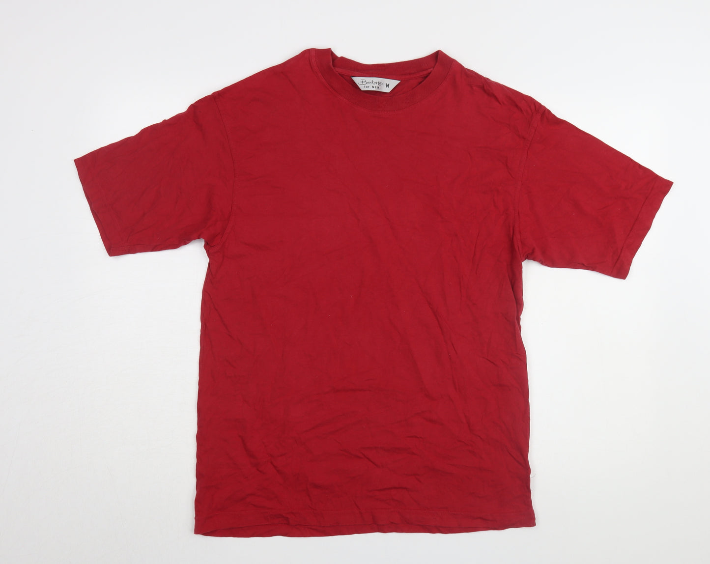 Berkertex Men's Red M Crew Neck T-Shirt