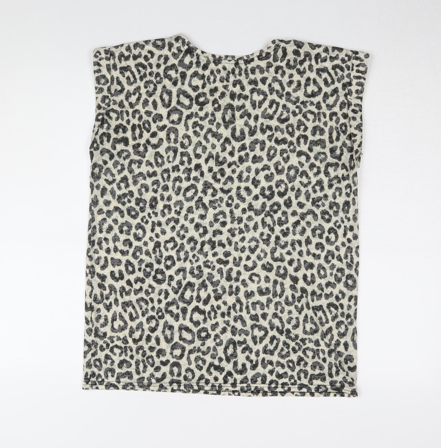 River Island Women's Multicoloured Animal Print T-Shirt