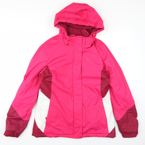 Mountain Warehouse Women's Pink Ski Jacket Size 12