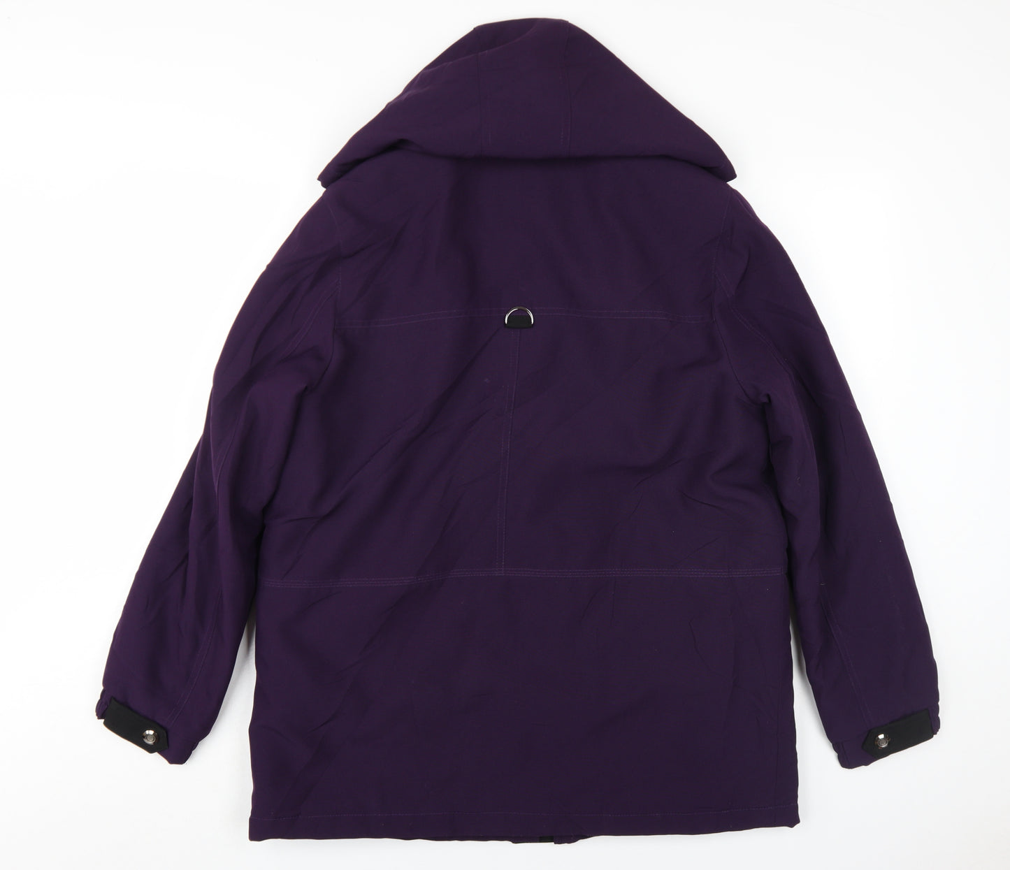 David Barry Women's Purple Parka Jacket Size 14