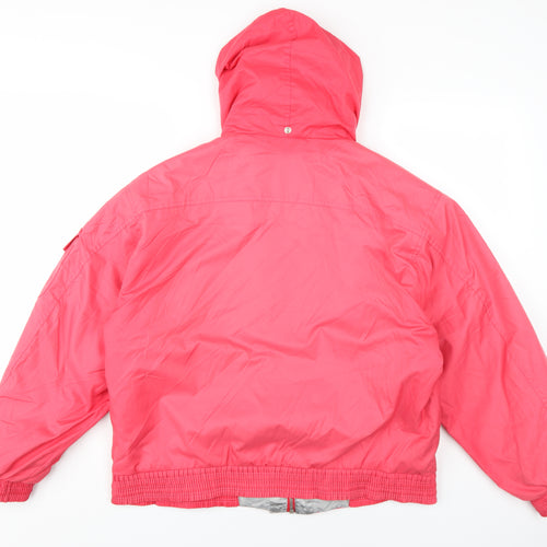 Killy Women's Pink Ski Jacket, Size 14, Winter Warmth