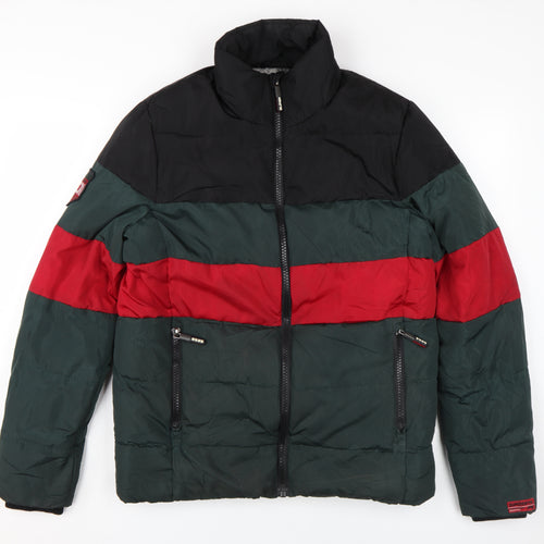 Superdry Men's Multicoloured Puffer Jacket S