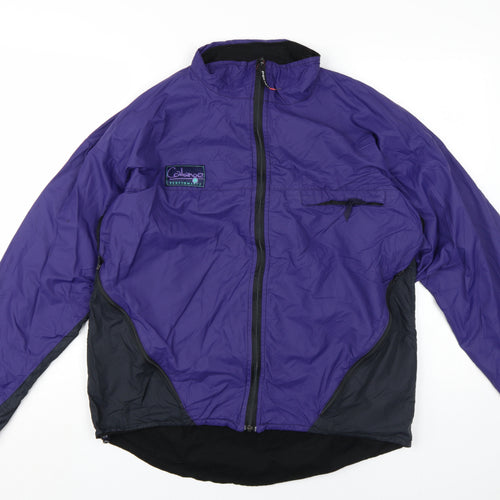 Galange Unisex Purple Windbreaker Jacket L