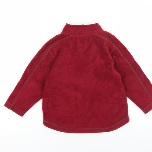 Rebel Active Boys Red 3-4 Years Fleece Sweatshirt