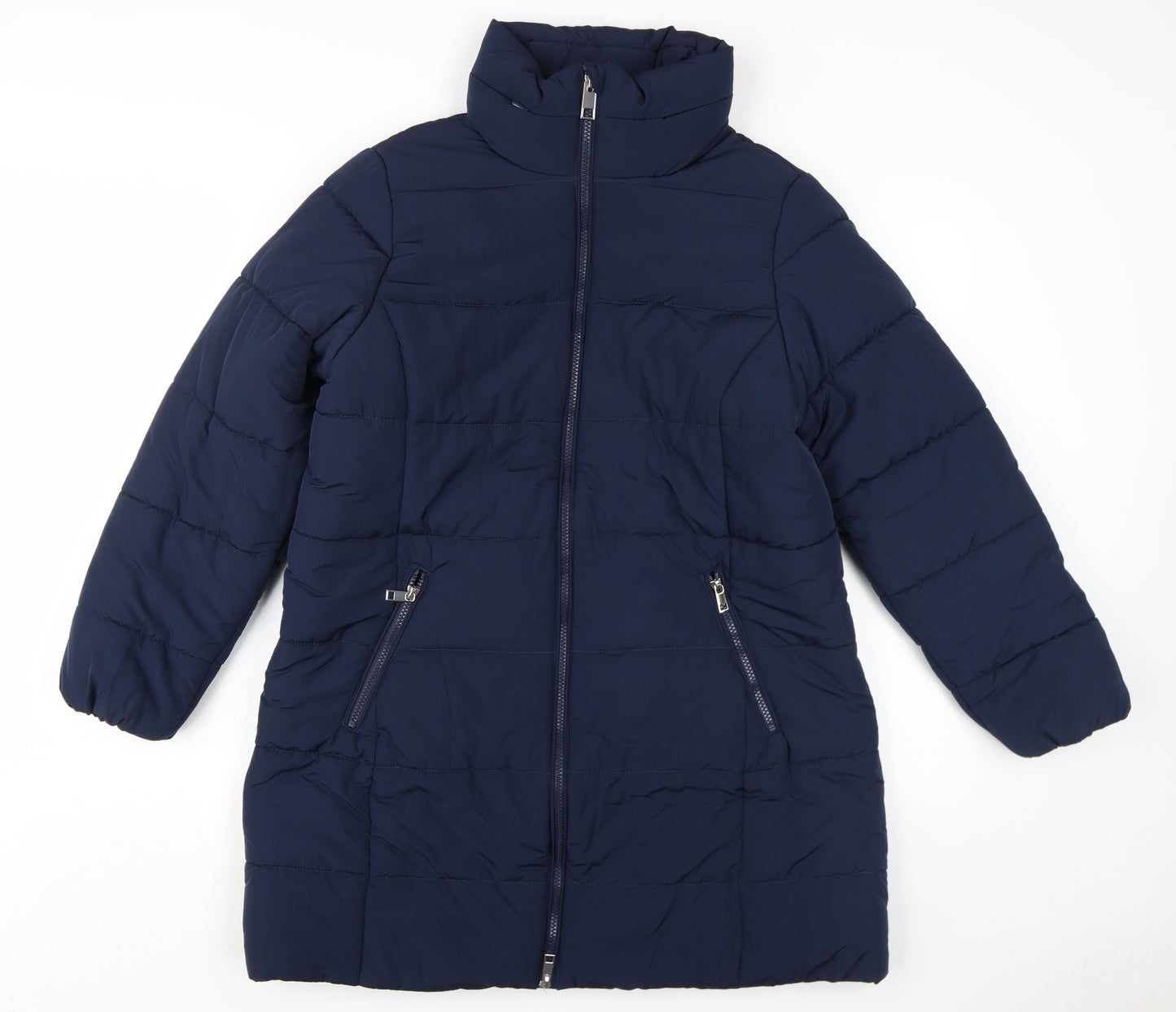 Marks and Spencer Women’s Blue Puffer Jacket Size 16