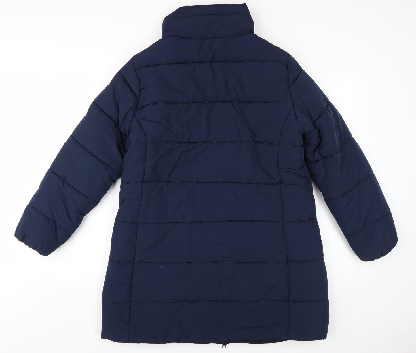 Marks and Spencer Women’s Blue Puffer Jacket Size 16