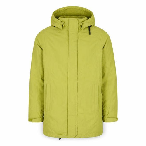 Lands' End Green Hooded Parka Coat, Men's S, Lightweight, Casual