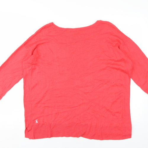 Joules Red Women's Pullover Jumper Size 12