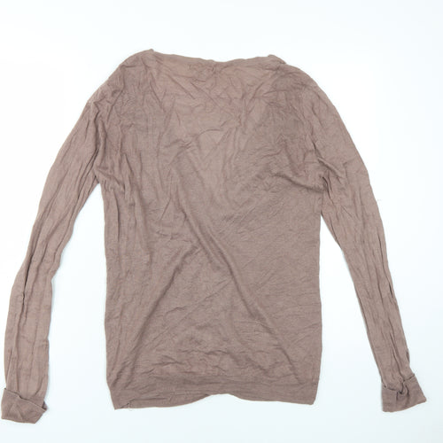 Gap Women's M Brown Cardigan V-Neck Long Sleeve