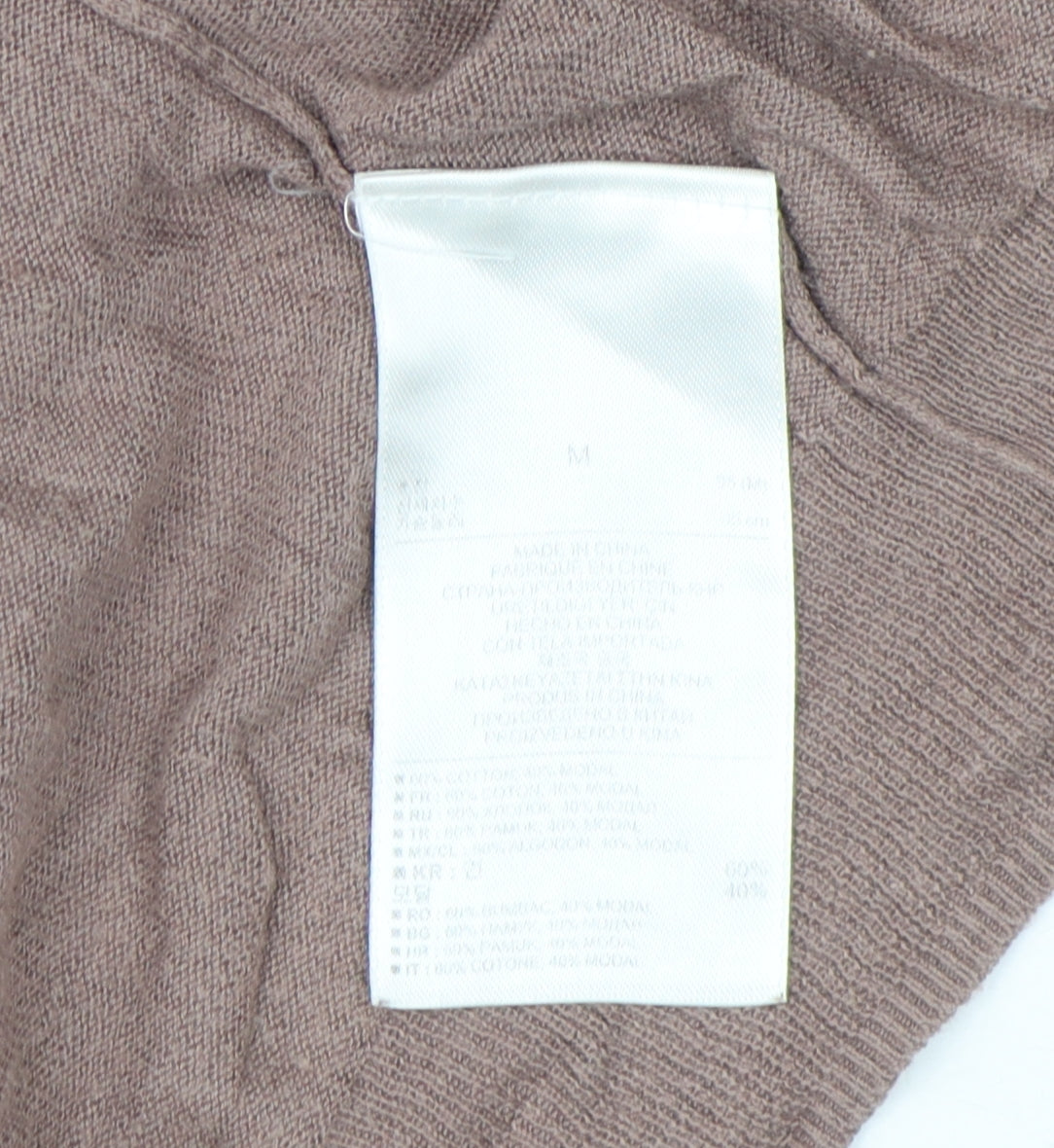 Gap Women's M Brown Cardigan V-Neck Long Sleeve