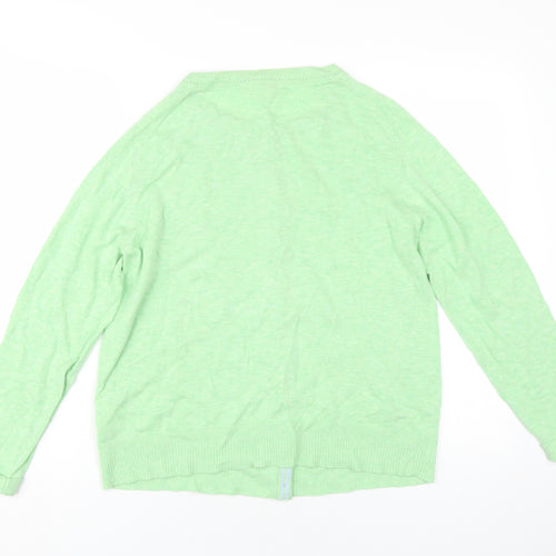 White Stuff Women's Green Cardigan Size 16