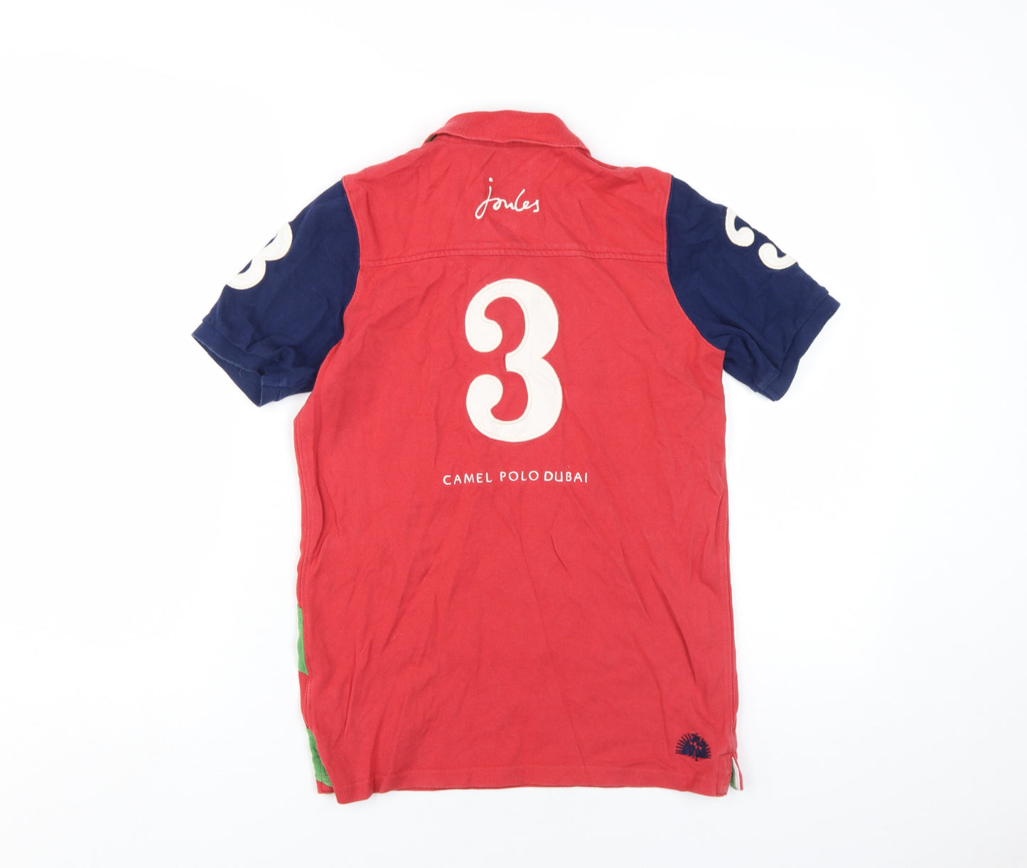 Joules Boys Red Polo Shirt 9-10 Years